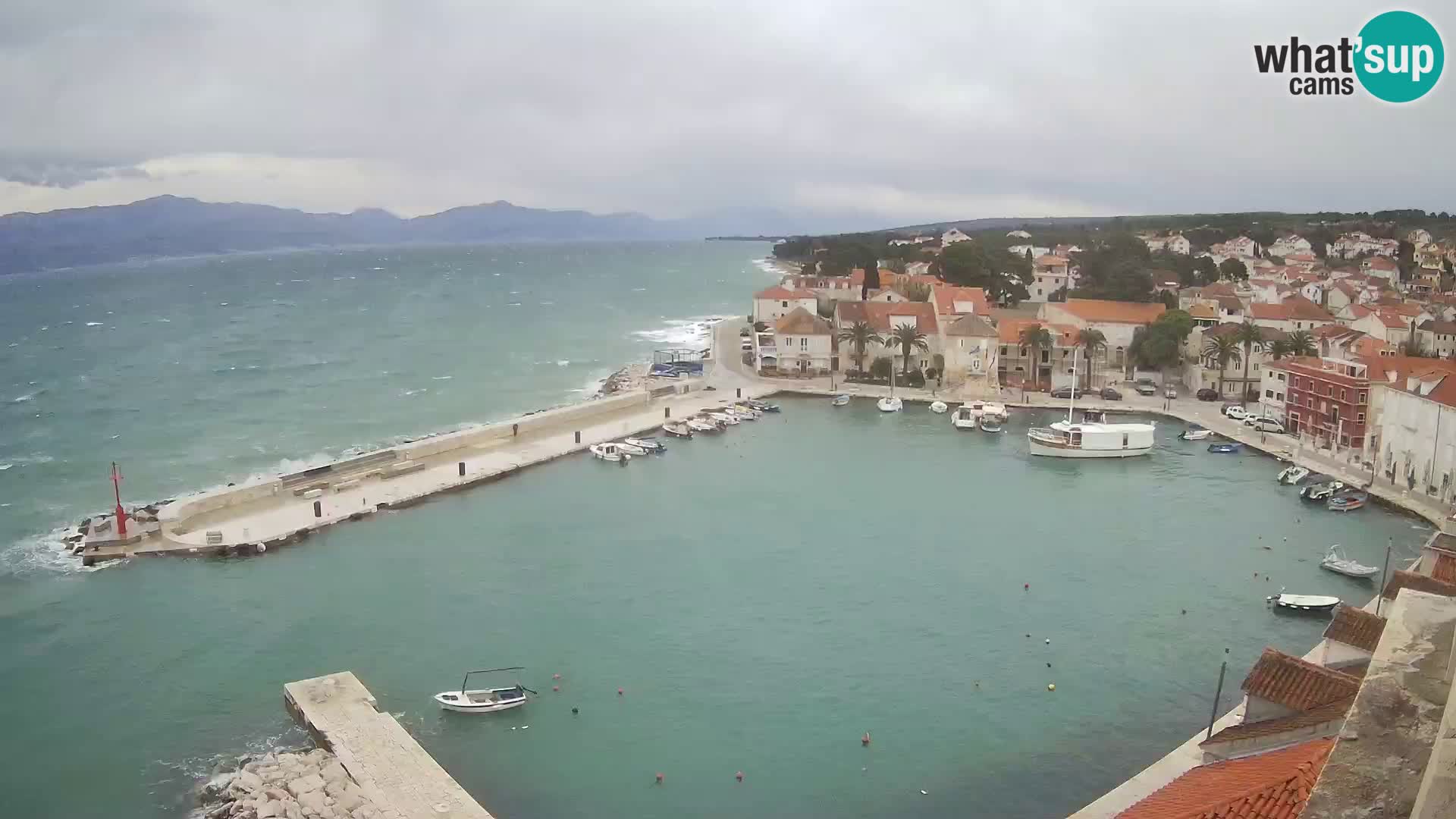 Webcam Sutivan Panorama – Liveblick von der Insel Brač