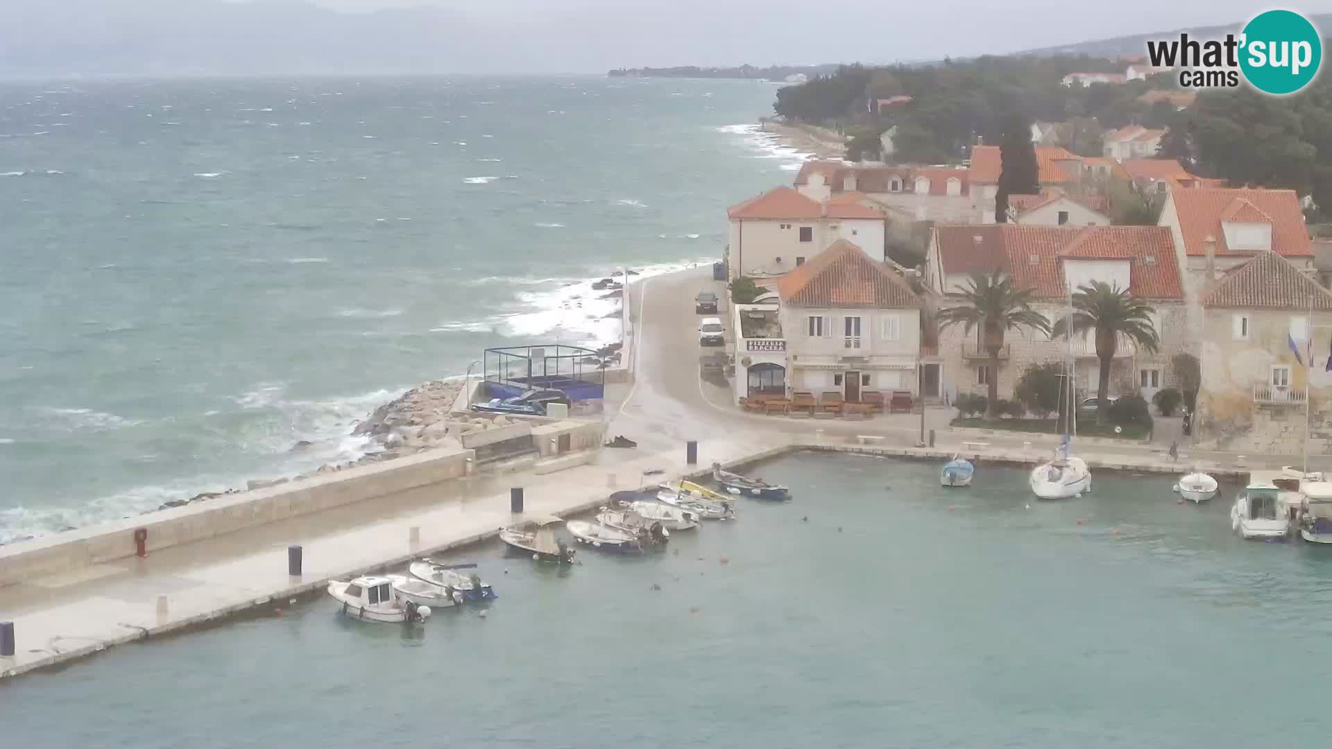 Webcam Sutivan Panorama – Vue en direct depuis l’île de Brač