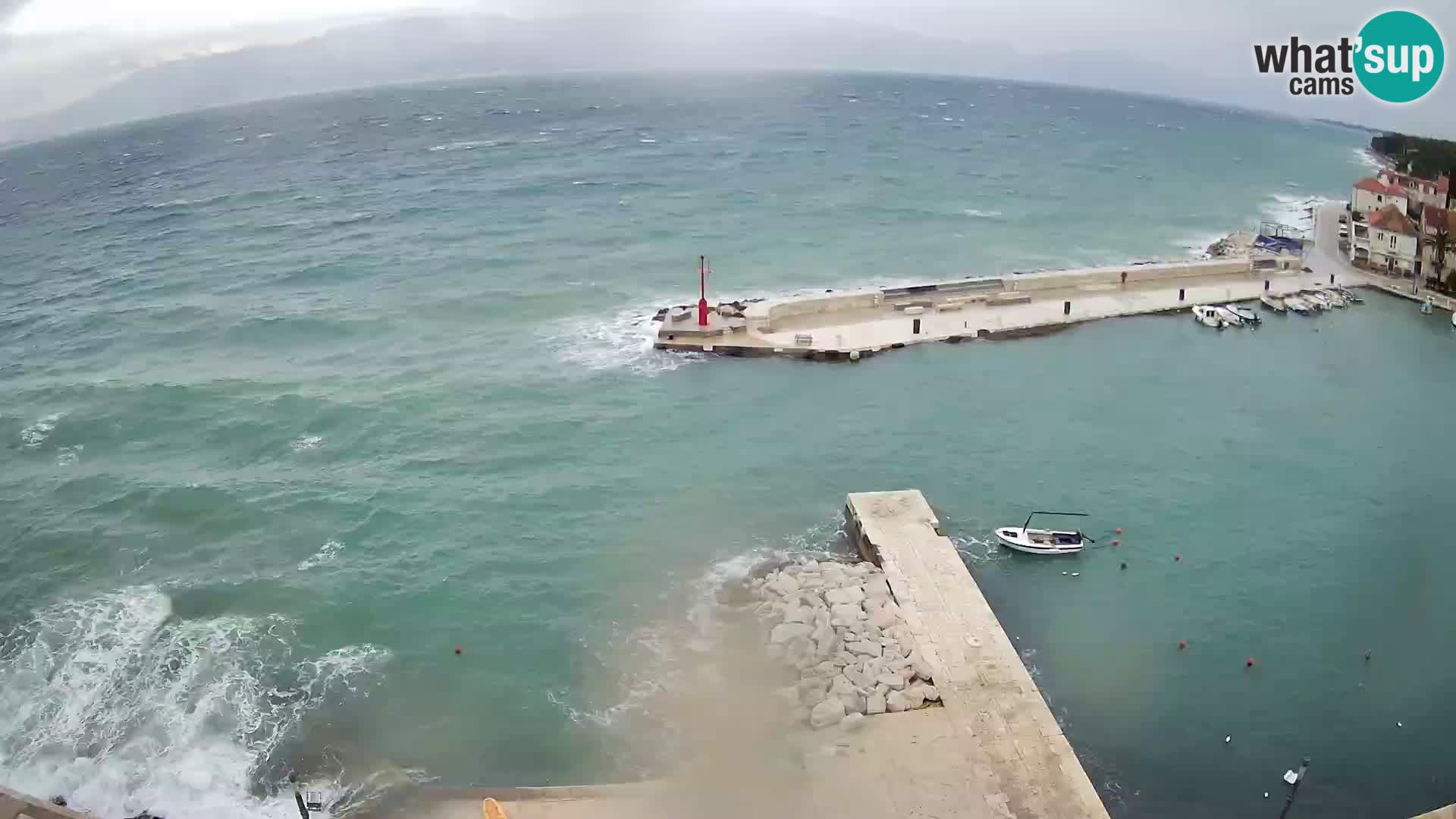 Webcam Sutivan Panorama – Liveblick von der Insel Brač