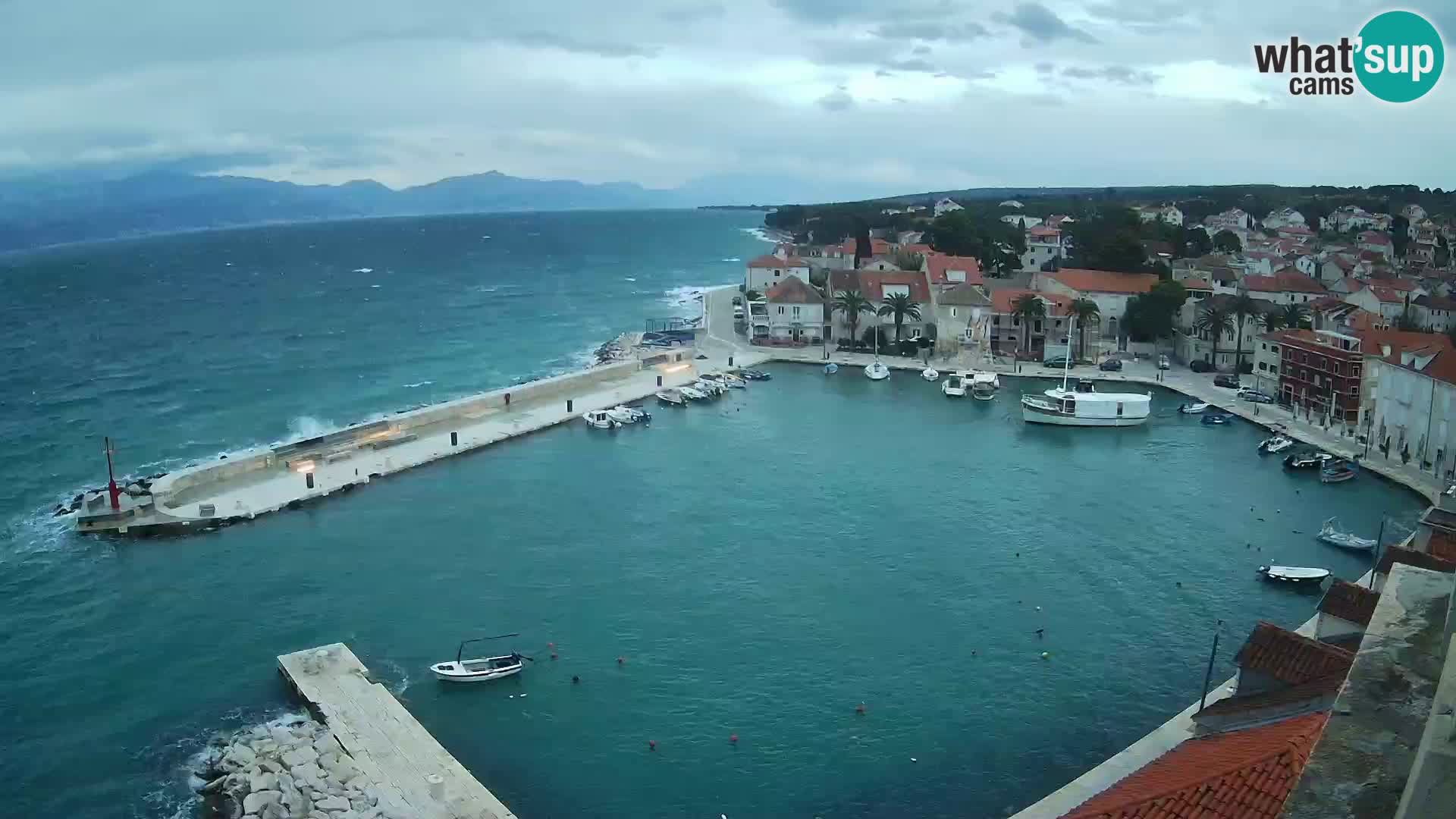 Webcam Sutivan Panorama – Live View from Brač Island