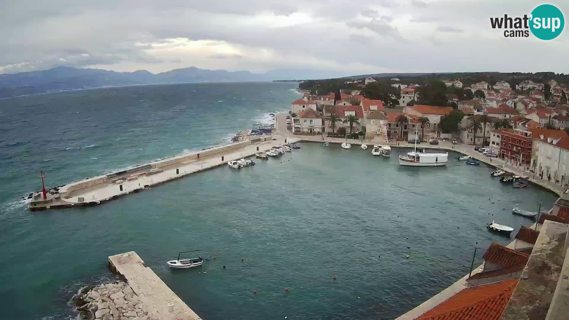 Webcam Sutivan Panorama – Live View from Brač Island