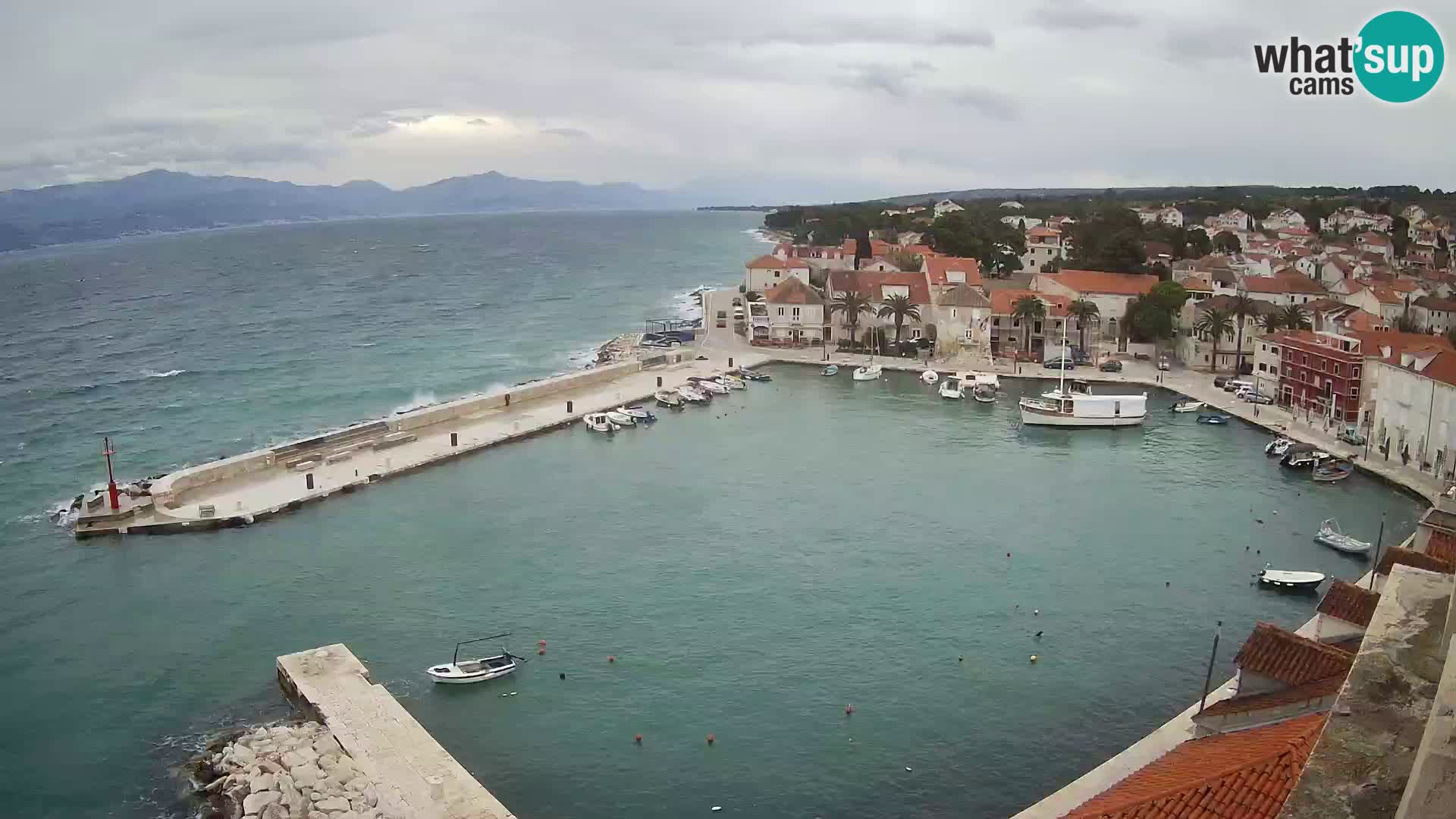 Webcam Sutivan Panorama – Liveblick von der Insel Brač