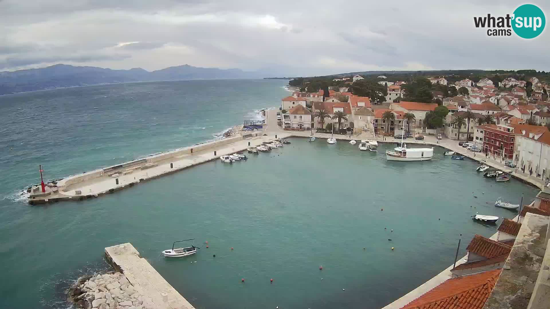 Webcam Sutivan Panorama – Live View from Brač Island