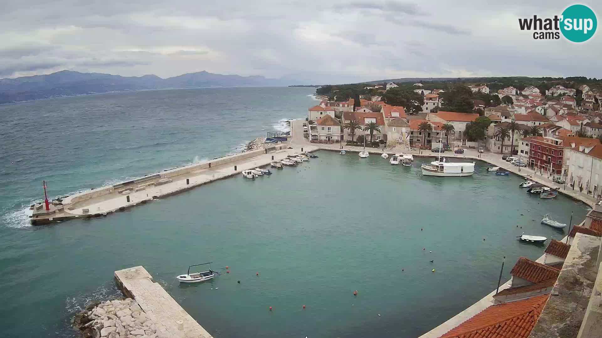 Webcam Sutivan Panorama – Live View from Brač Island