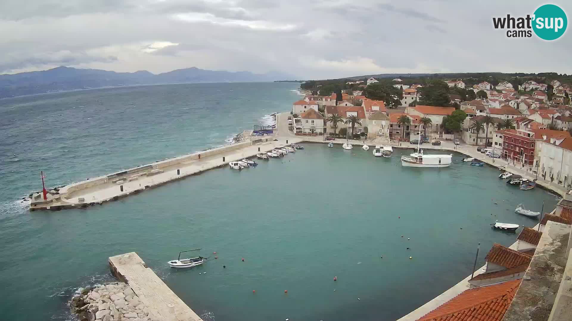 Webcam Sutivan Panorama – Live View from Brač Island