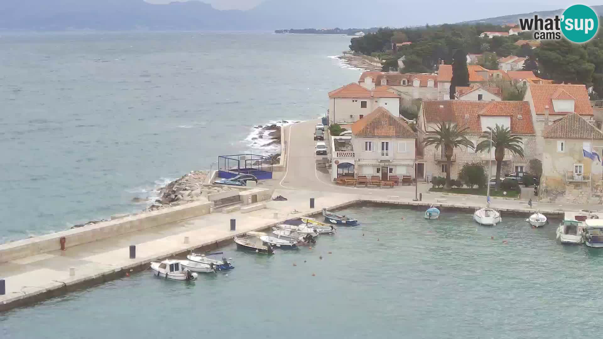 Webcam Sutivan Panorama – Vue en direct depuis l’île de Brač