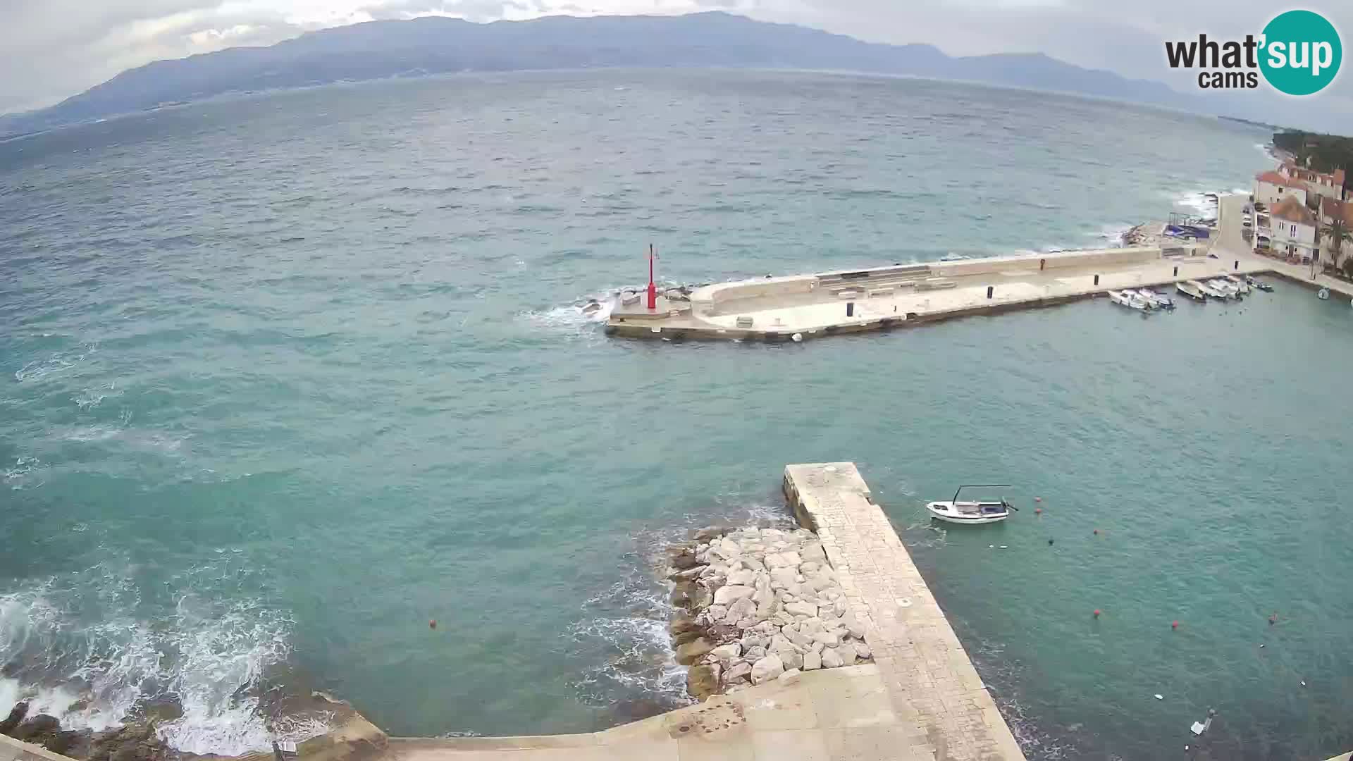Webcam Sutivan Panorama – Vue en direct depuis l’île de Brač