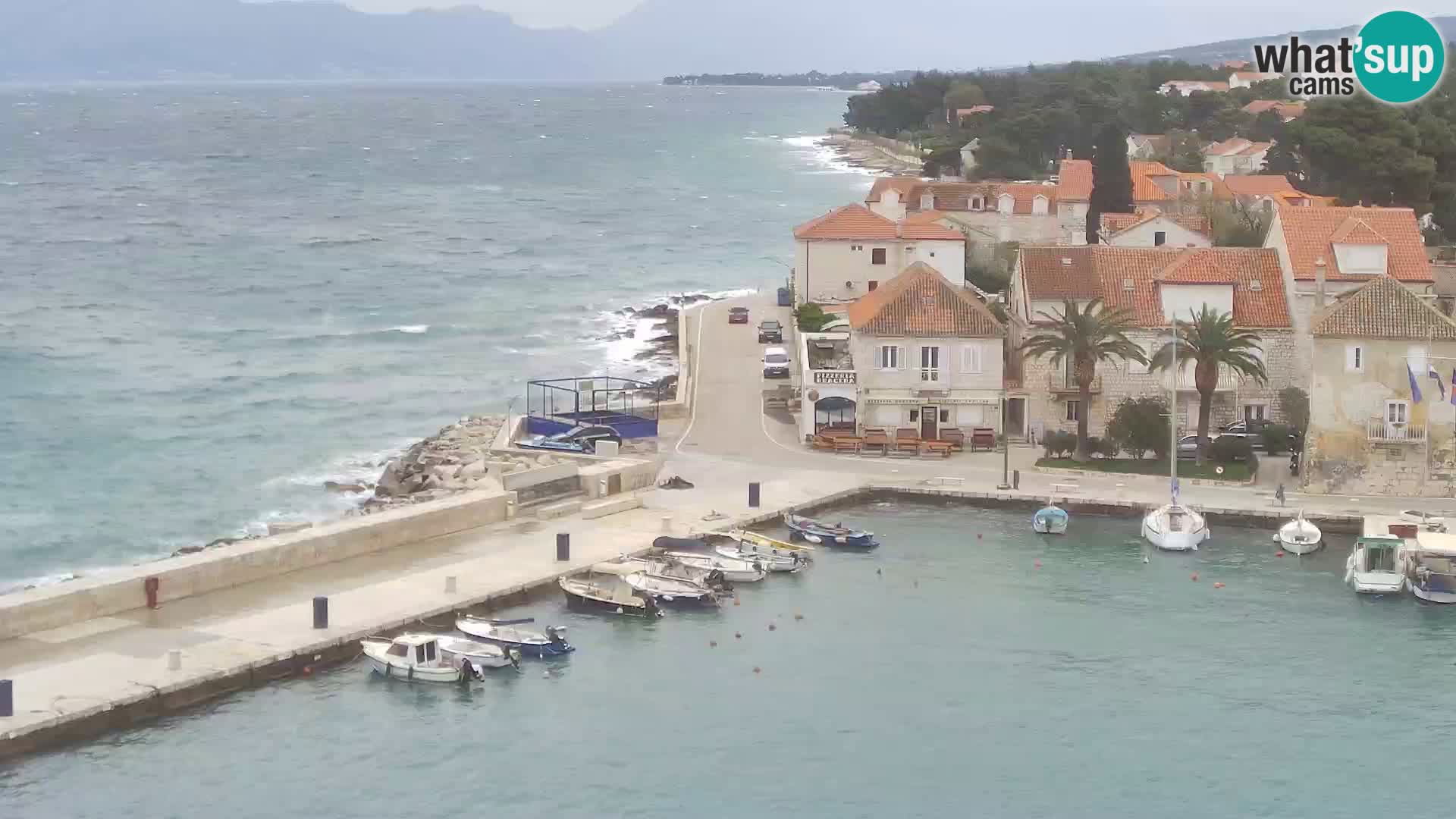 Webcam Sutivan Panorama – Vue en direct depuis l’île de Brač