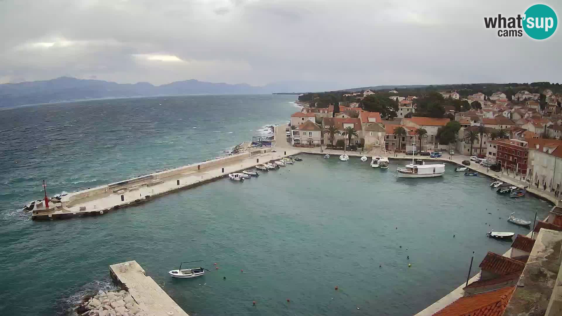 Webcam Sutivan Panorama – Live View from Brač Island