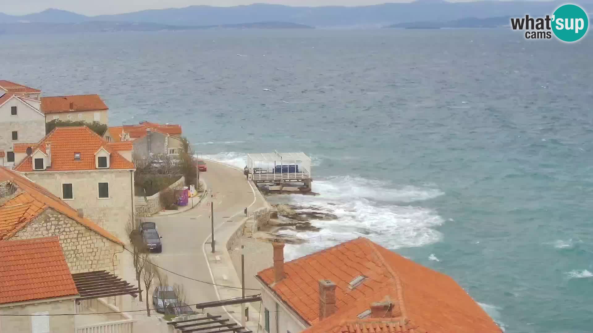 Web kamera Sutivan panorama – Pogled uživo s otoka Brača