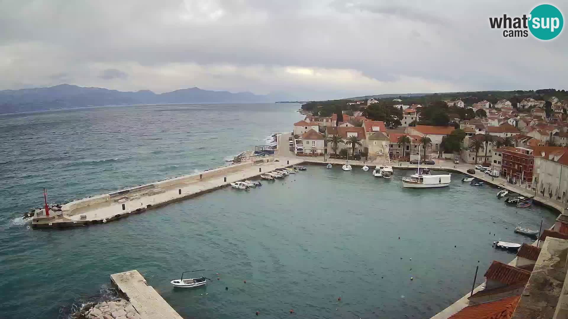 Webcam Sutivan Panorama – Liveblick von der Insel Brač