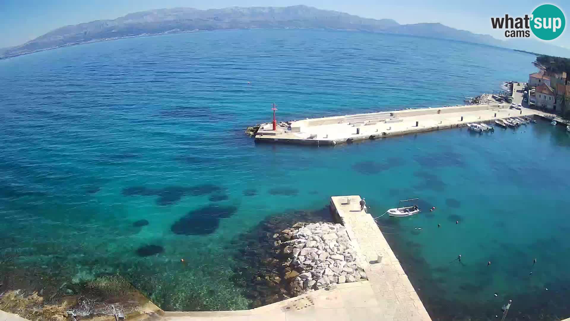 Webcam Sutivan Panorama – Liveblick von der Insel Brač