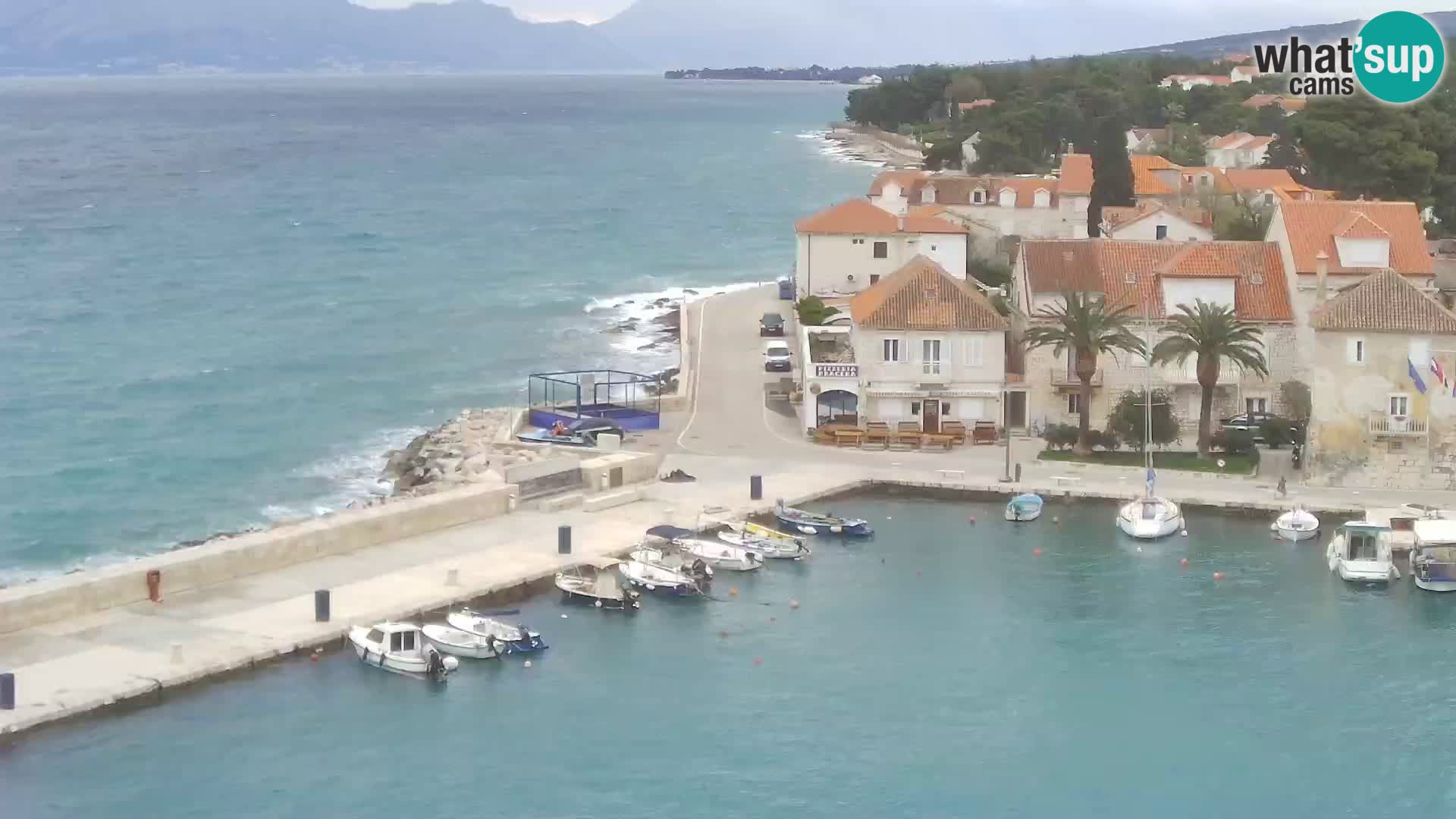 Webcam Sutivan Panorama – Liveblick von der Insel Brač