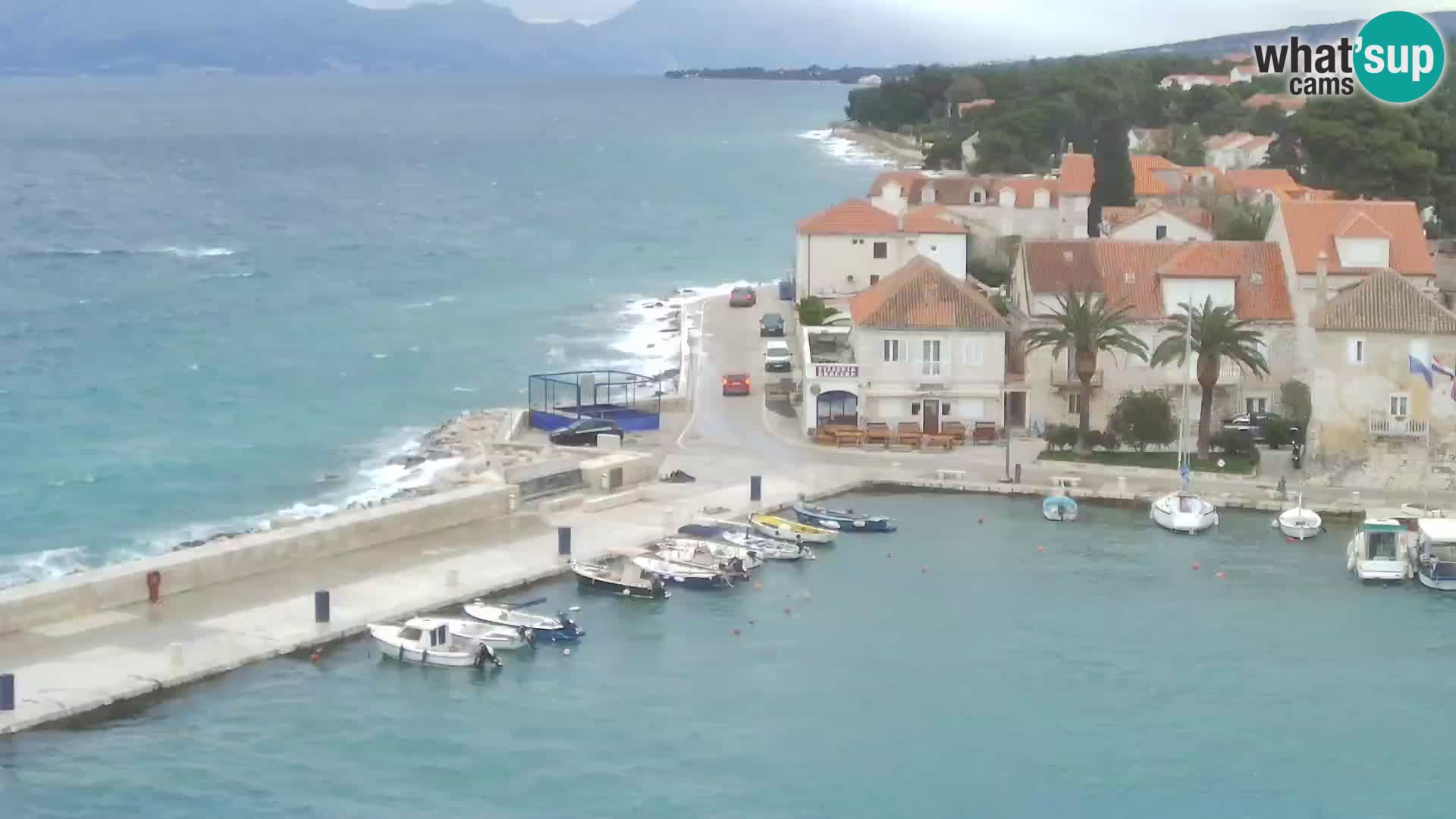Webcam Sutivan Panorama – Liveblick von der Insel Brač