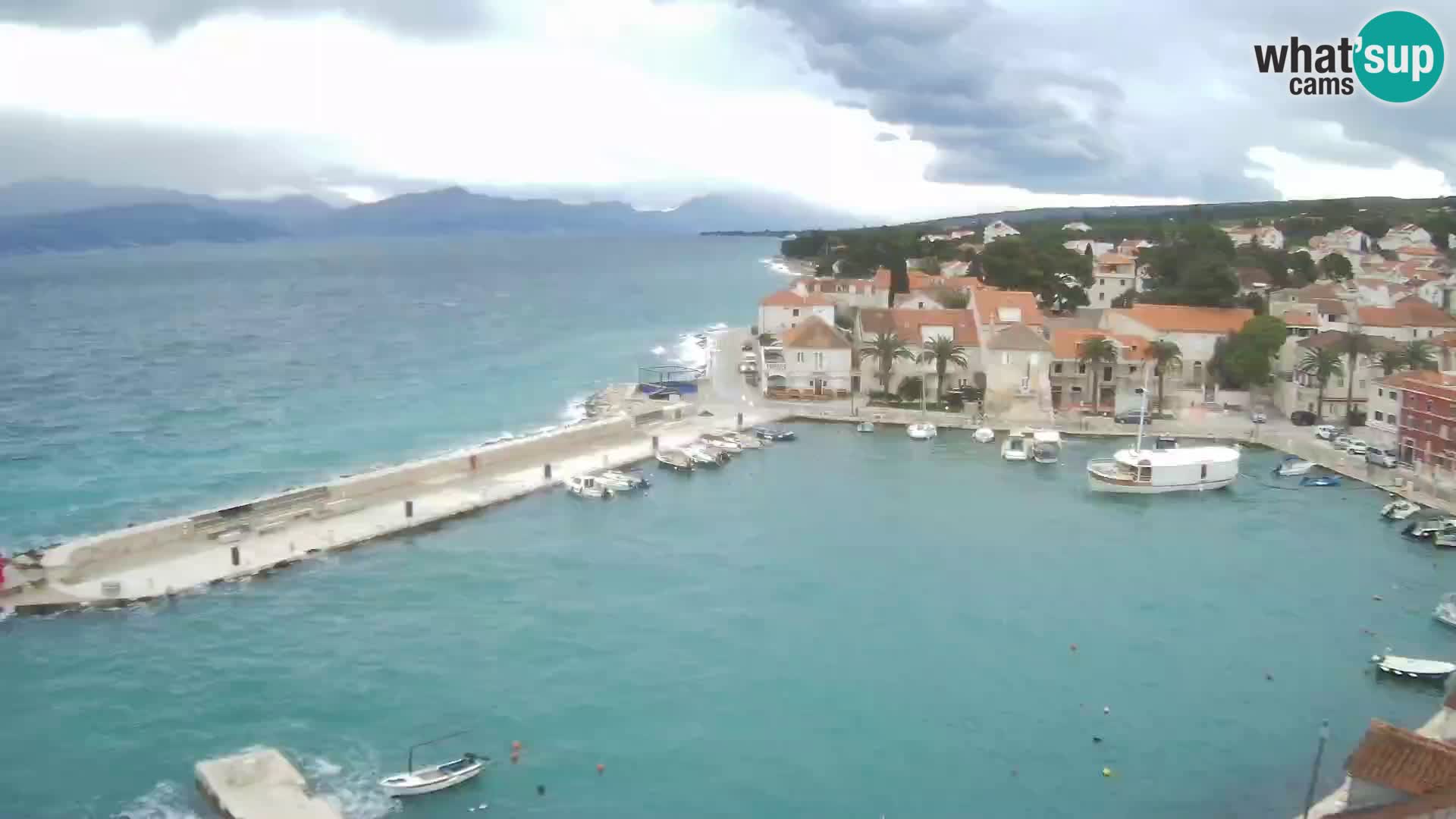 Webcam Sutivan Panorama – Live View from Brač Island