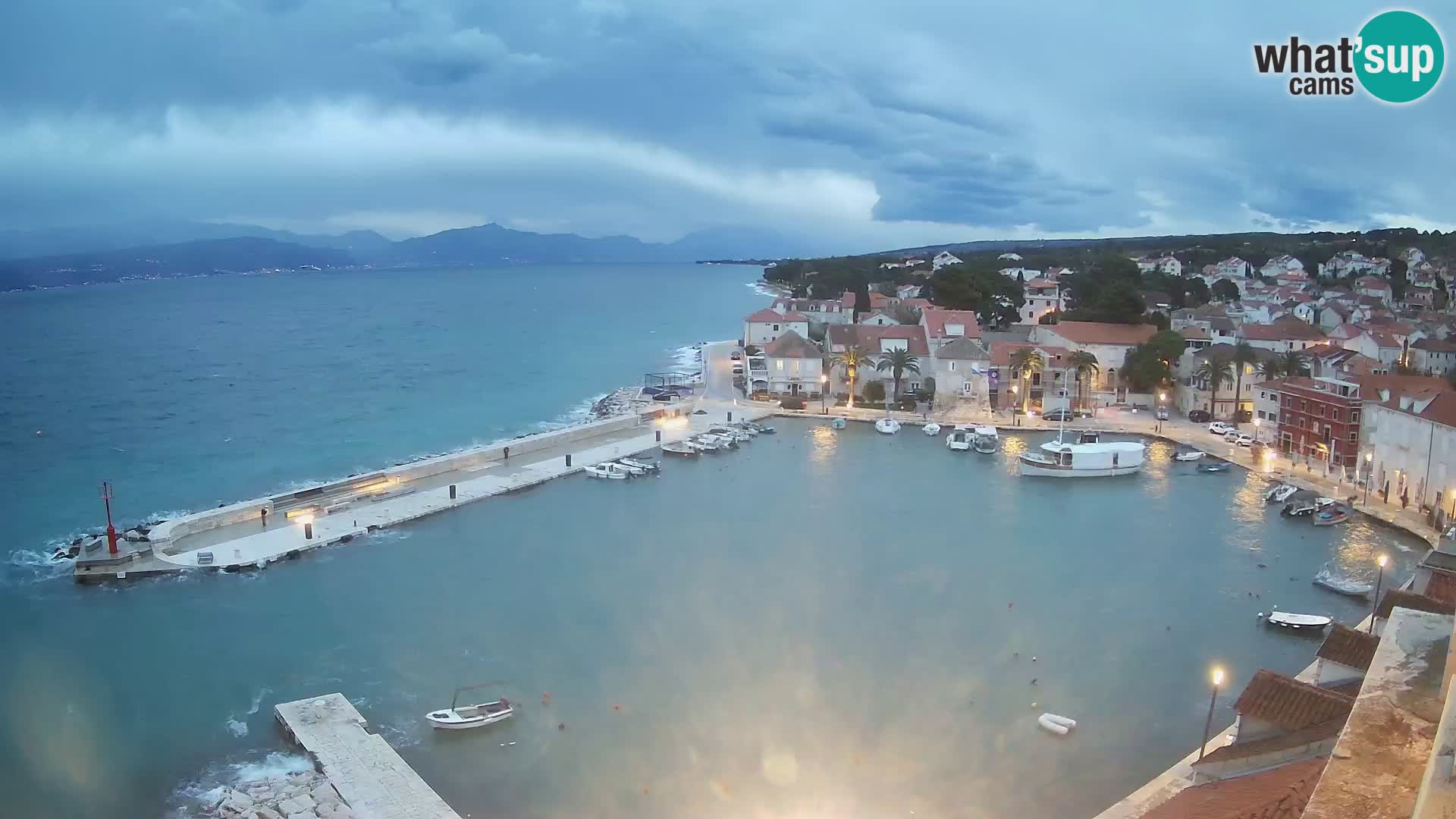 Webcam Sutivan Panorama – Liveblick von der Insel Brač
