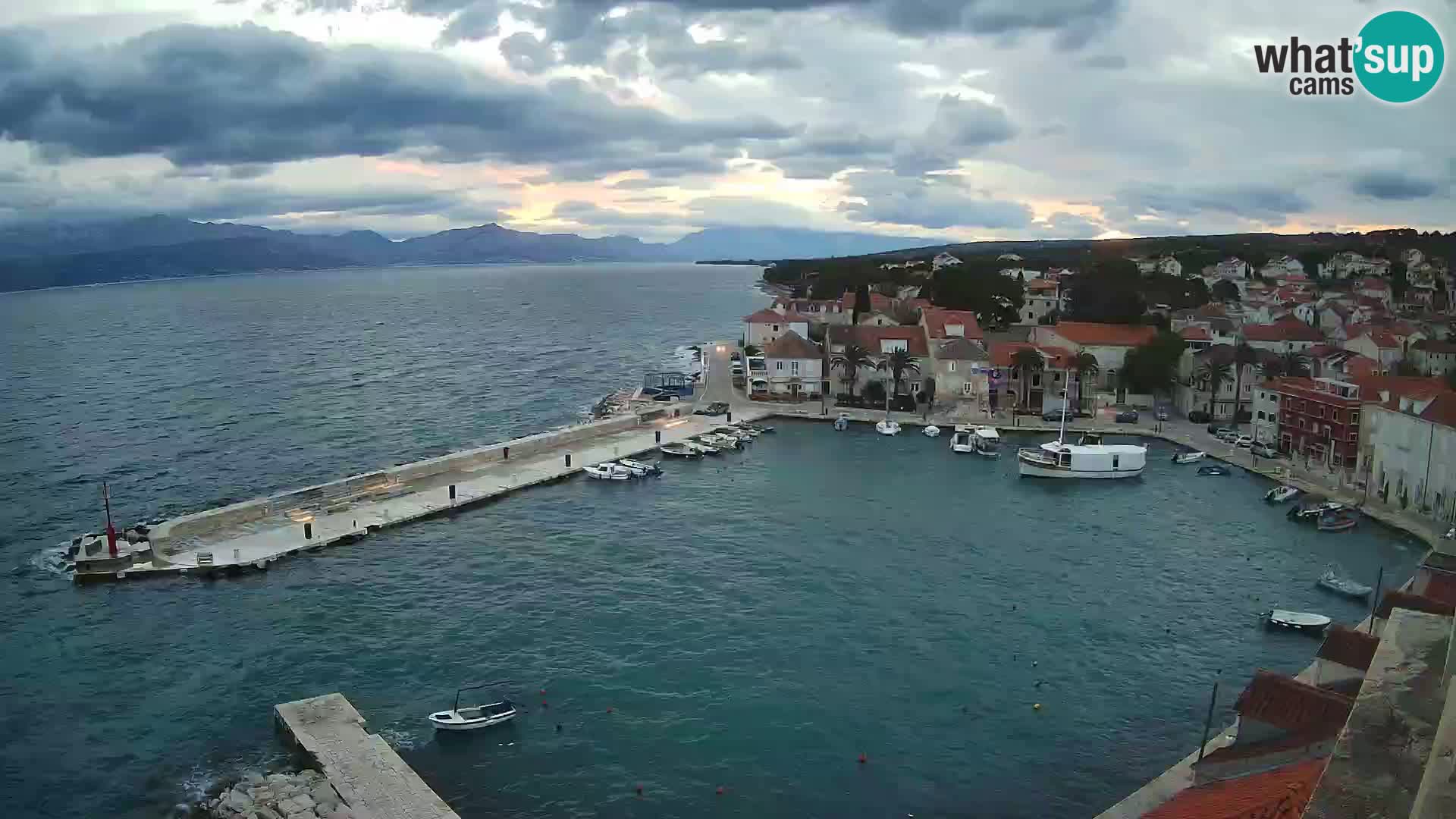Webcam Sutivan Panorama – Live View from Brač Island