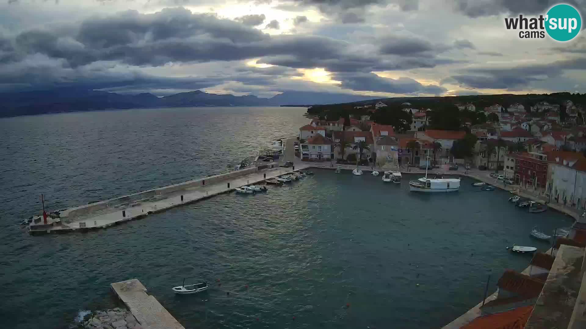 Webcam Sutivan Panorama – Liveblick von der Insel Brač