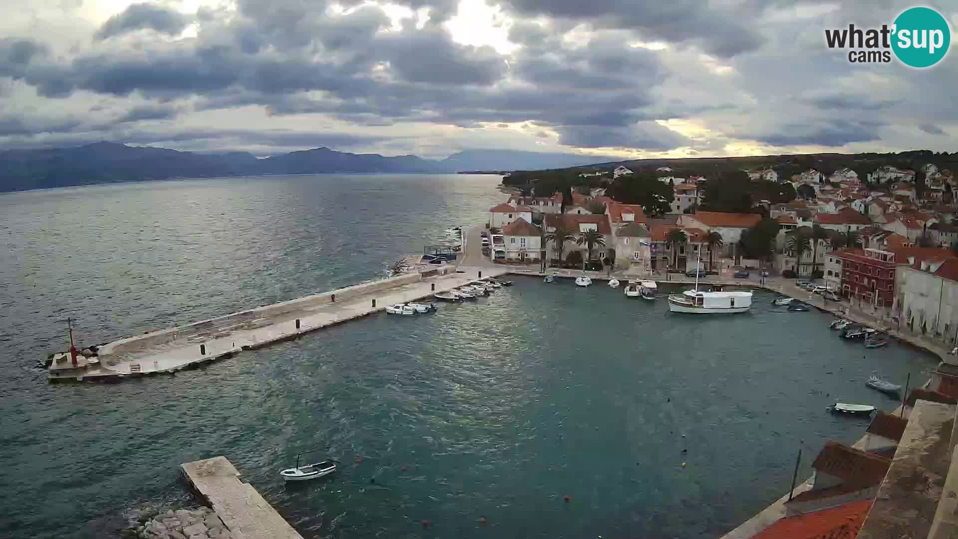 Webcam Sutivan Panorama – Liveblick von der Insel Brač