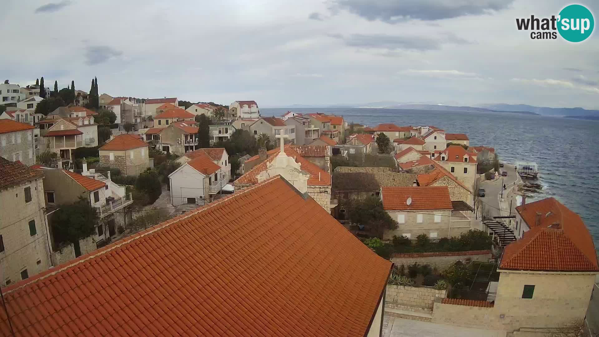 Webcam Sutivan Panorama – Liveblick von der Insel Brač