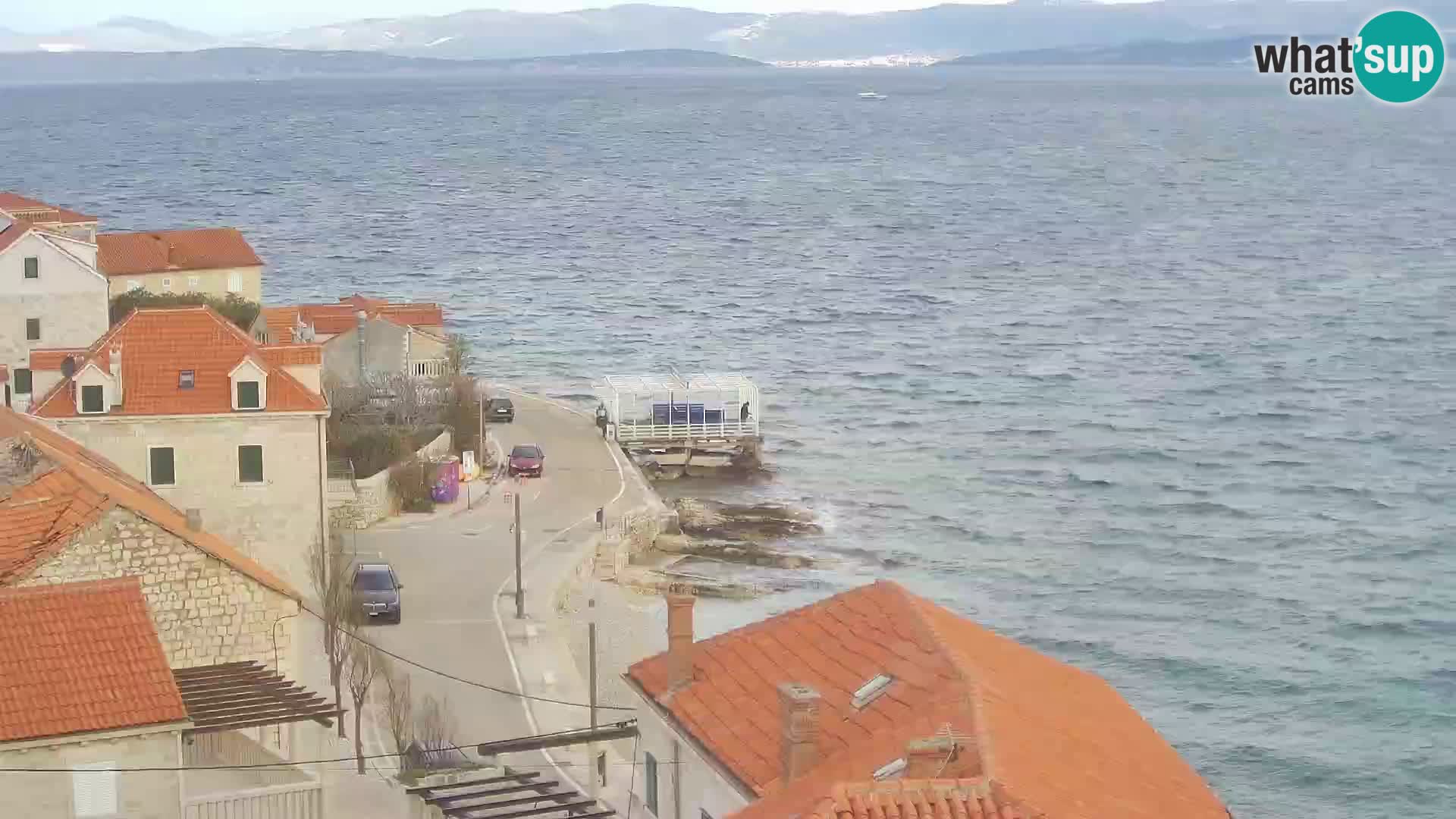 Webcam Sutivan Panorama – Vista en vivo desde la isla de Brač