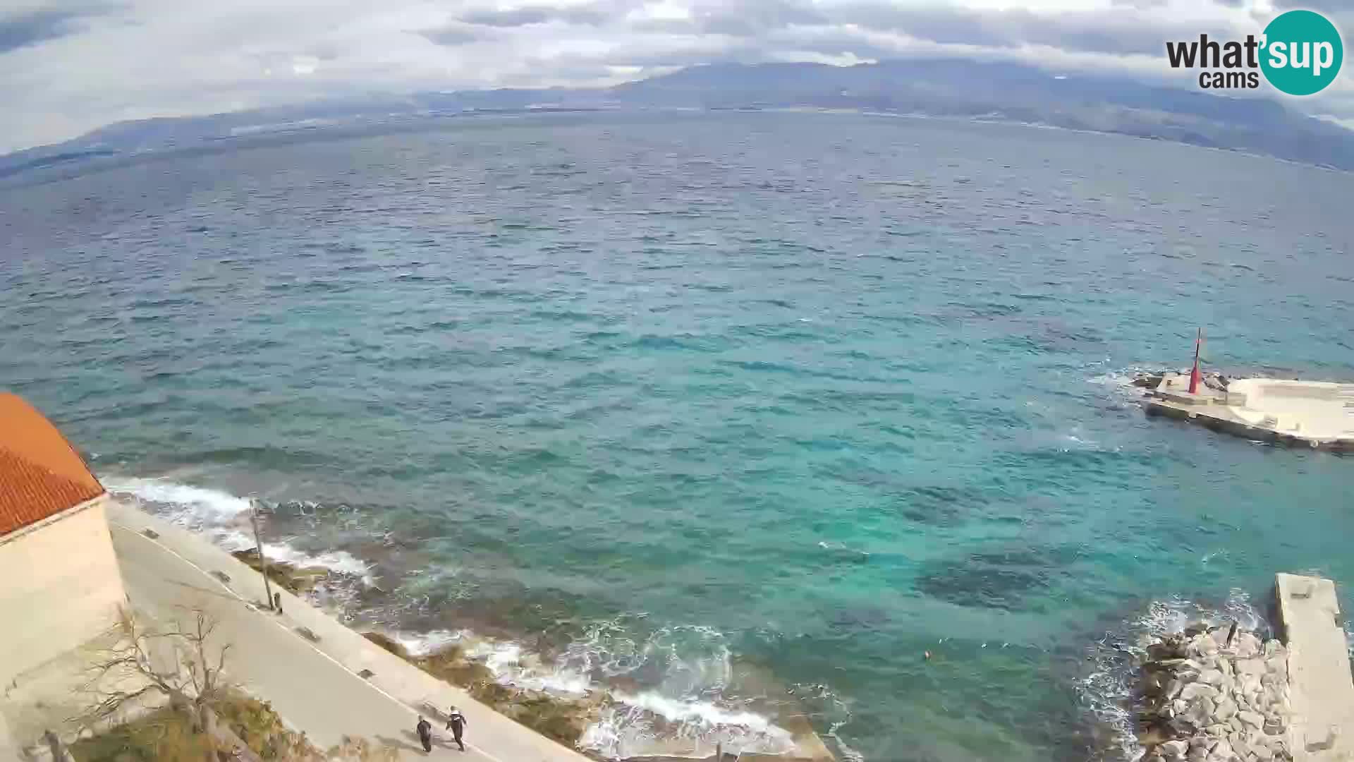 Webcam Sutivan panorama – Vista live dall’isola di Brač