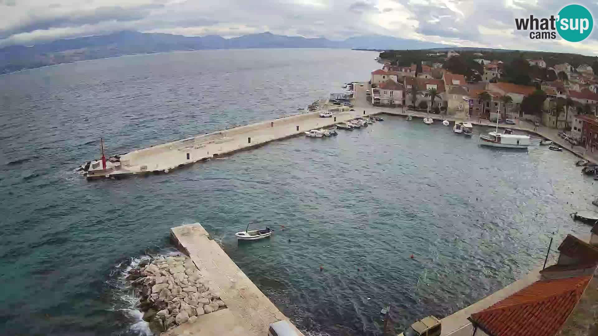 Webcam Sutivan Panorama – Vue en direct depuis l’île de Brač