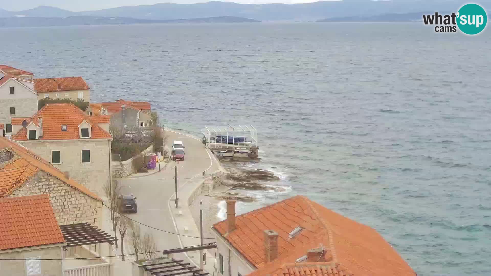 Webcam Sutivan panorama – Vista live dall’isola di Brač