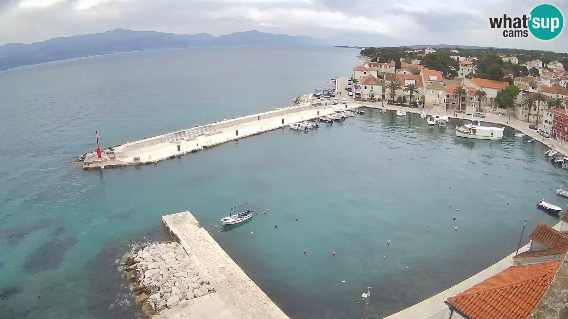 Webcam Sutivan Panorama – Live View from Brač Island