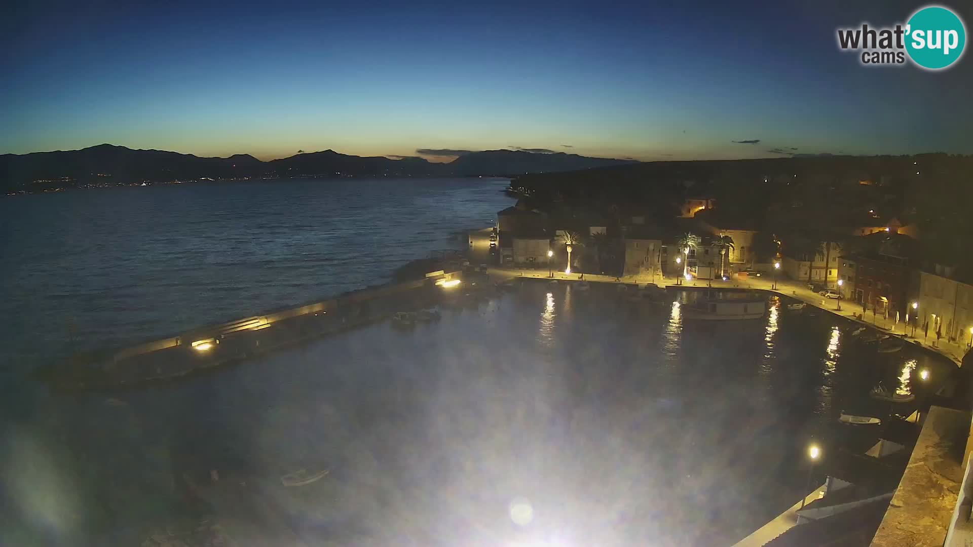 Webcam Sutivan Panorama – Vista en vivo desde la isla de Brač