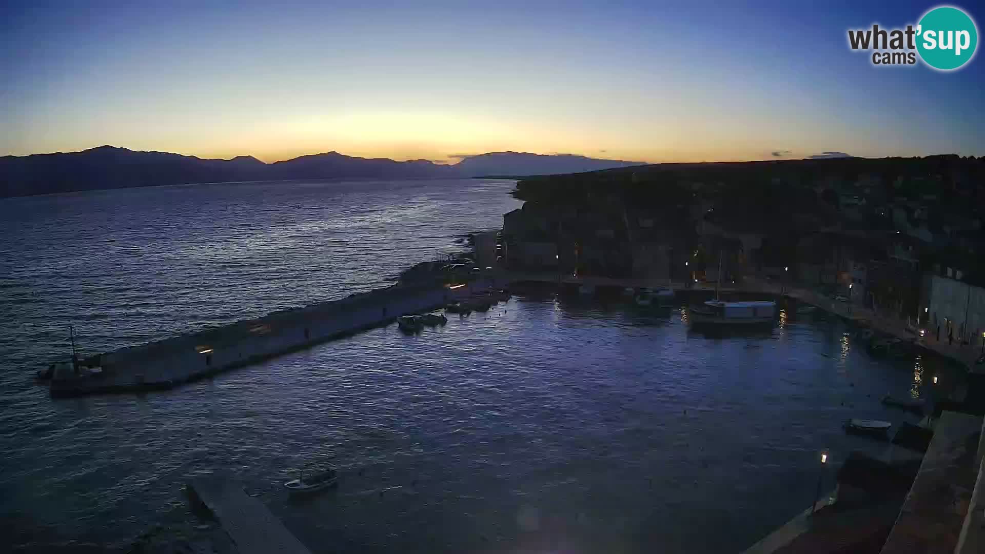 Webcam Sutivan panorama – Vista live dall’isola di Brač
