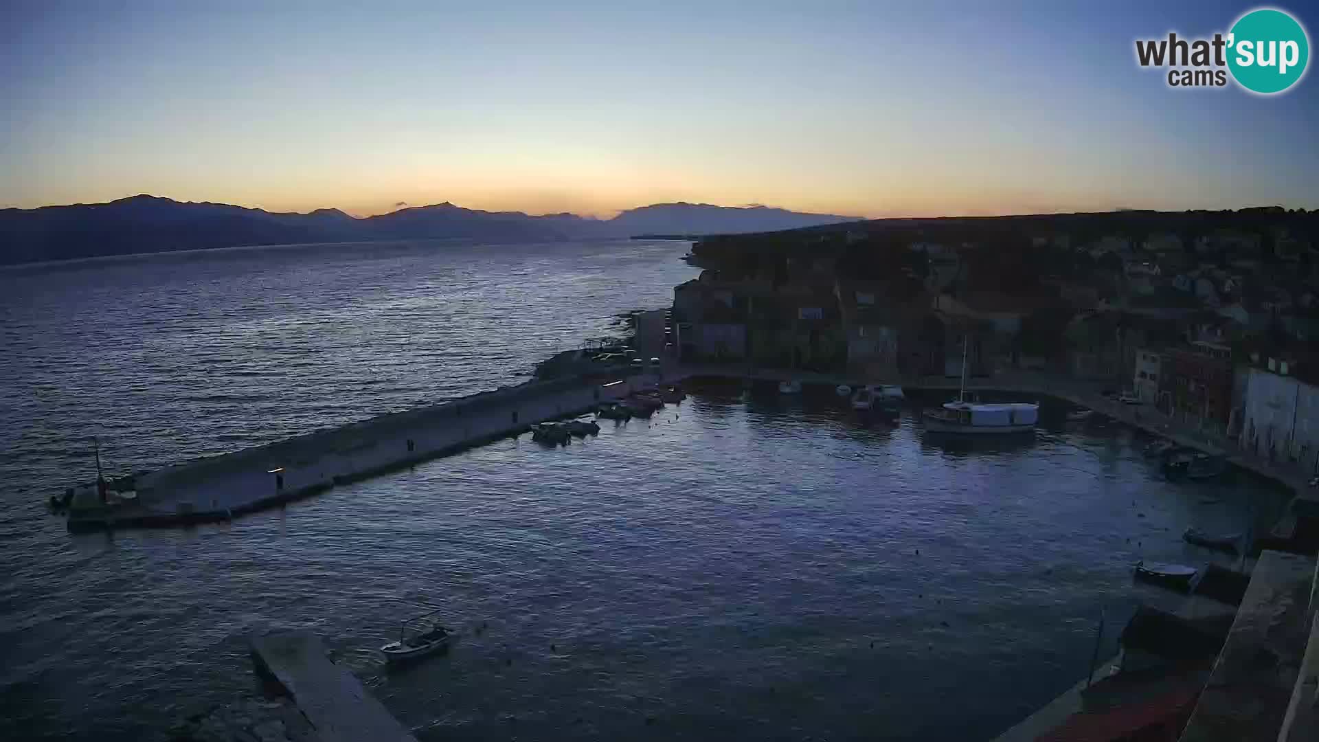 Webcam Sutivan Panorama – Vista en vivo desde la isla de Brač