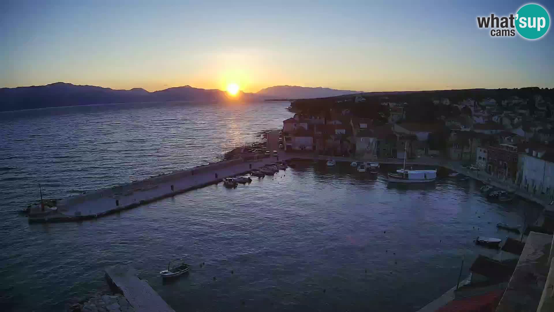 Webcam Sutivan panorama – Vista live dall’isola di Brač