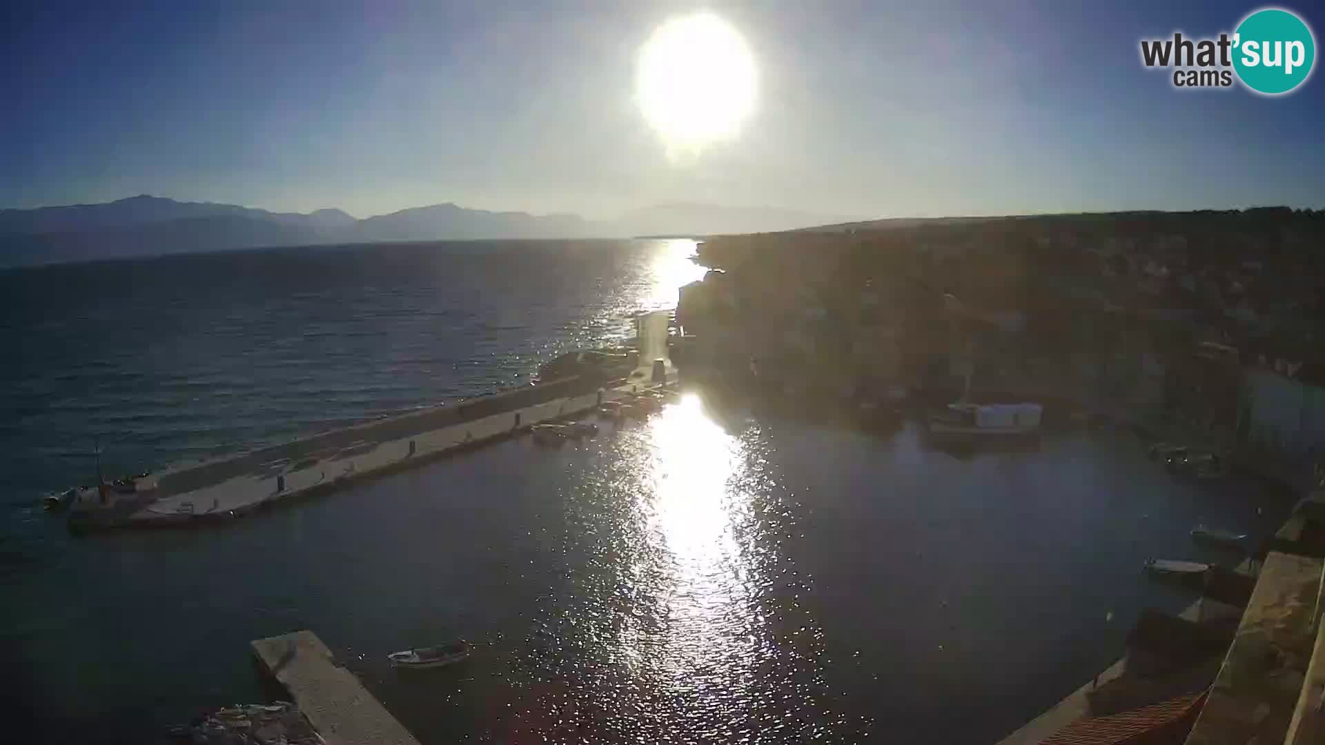 Webcam Sutivan Panorama – Vista en vivo desde la isla de Brač
