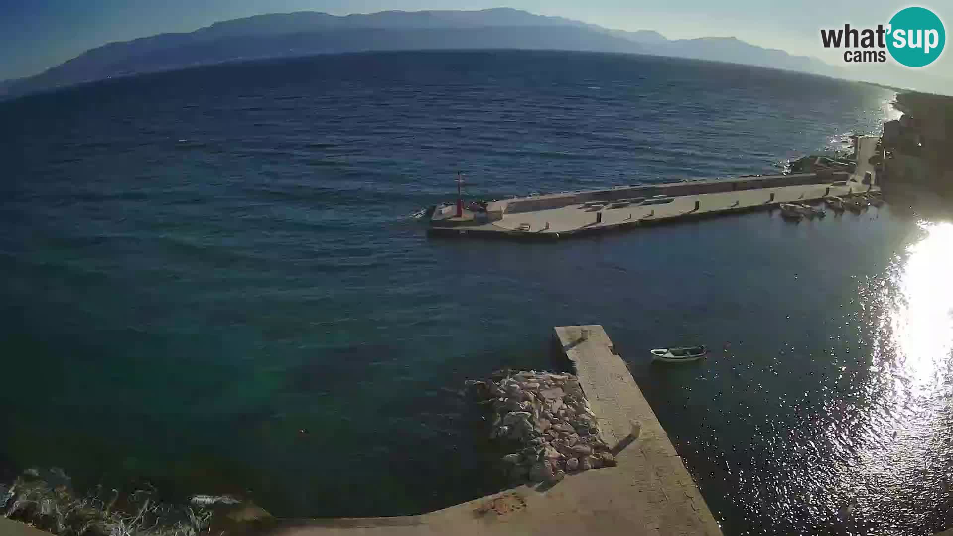 Webcam Sutivan Panorama – Vista en vivo desde la isla de Brač