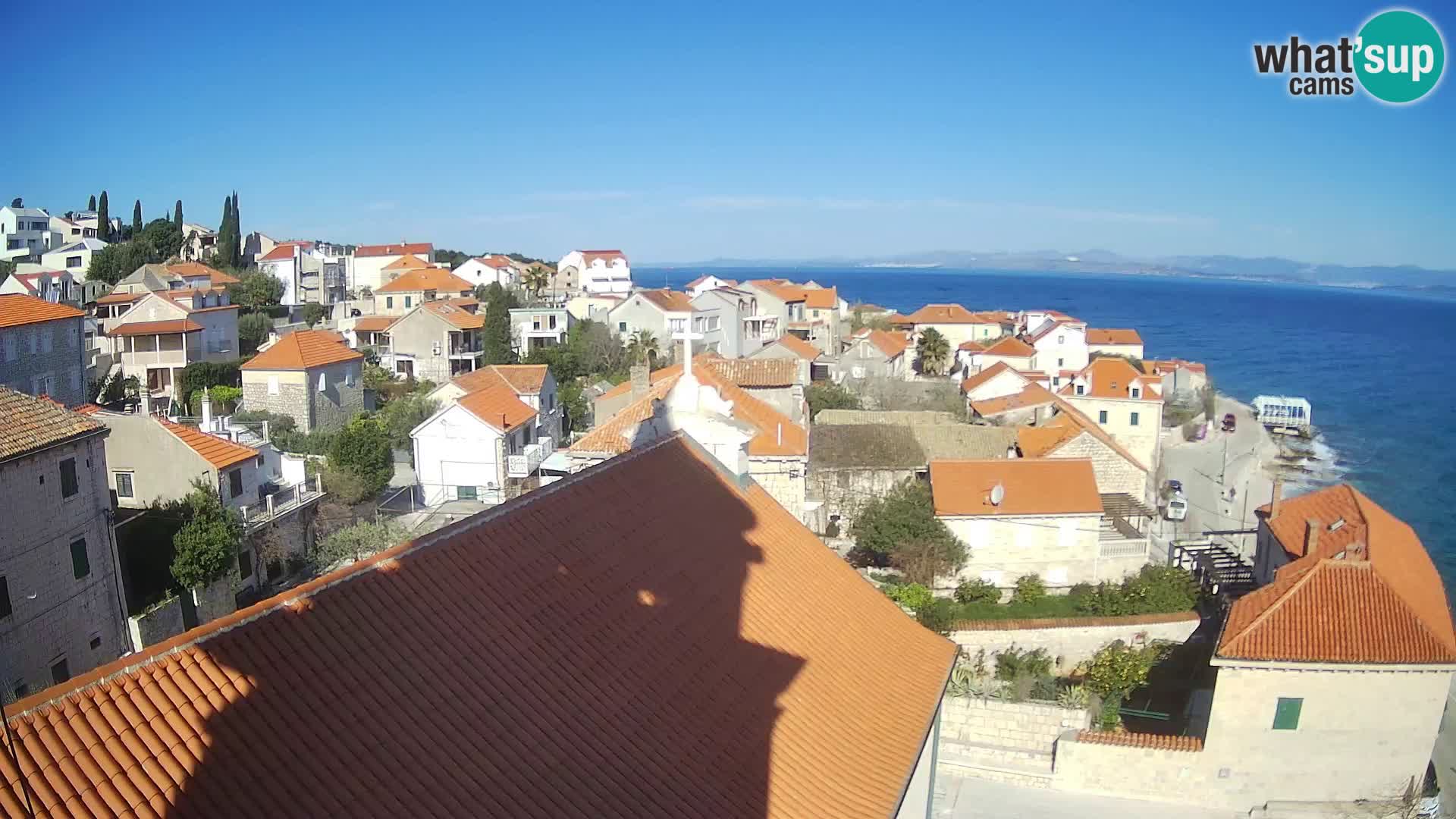 Webcam Sutivan Panorama – Vista en vivo desde la isla de Brač