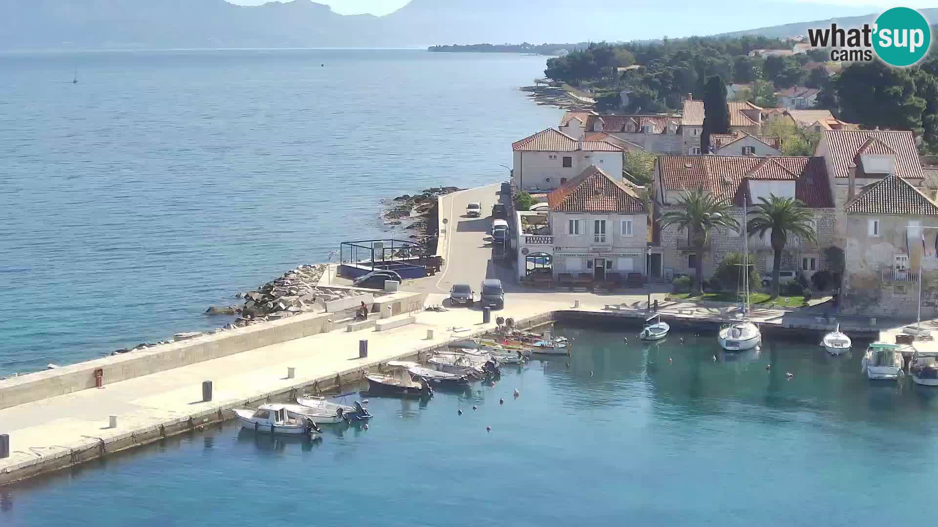 Webcam Sutivan Panorama – Liveblick von der Insel Brač