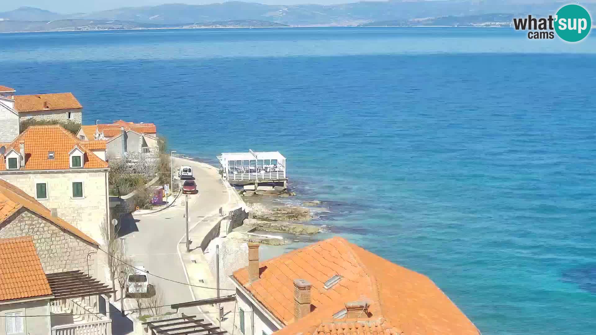 Spletna kamera Sutivan panorama – pogled v živo z otoka Brač