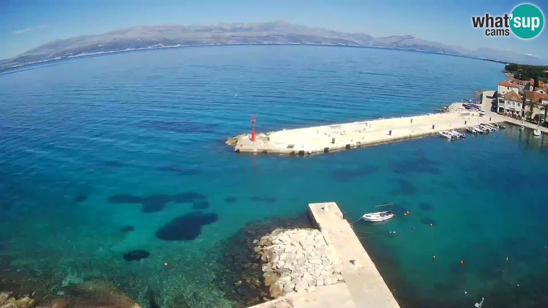 Webcam Sutivan Panorama – Live View from Brač Island