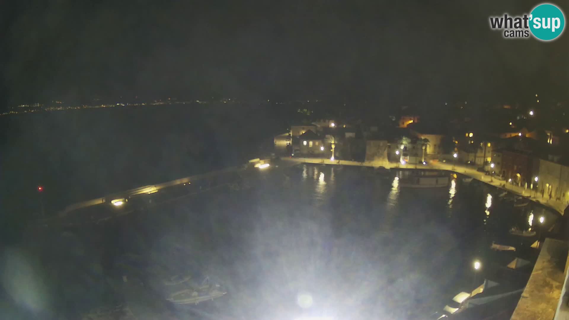 Spletna kamera Sutivan panorama – pogled v živo z otoka Brač