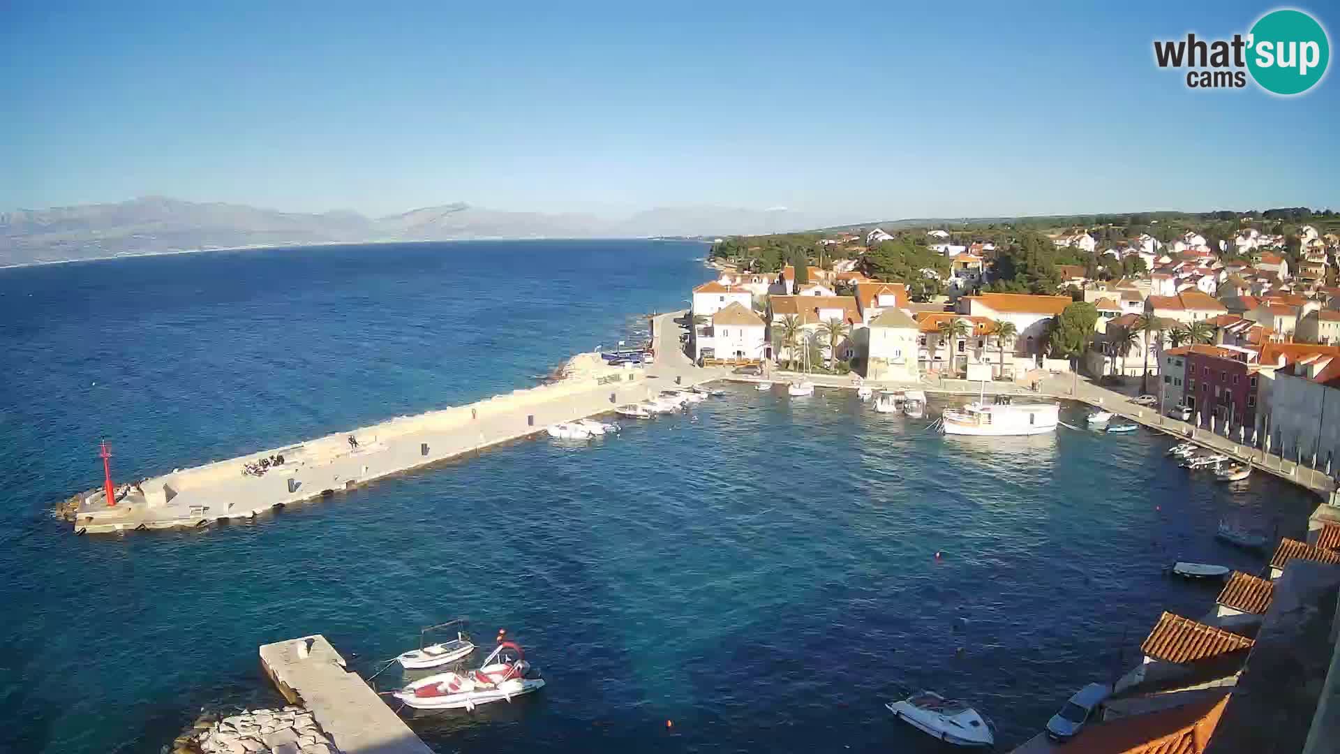 Webcam Sutivan Panorama – Live View from Brač Island