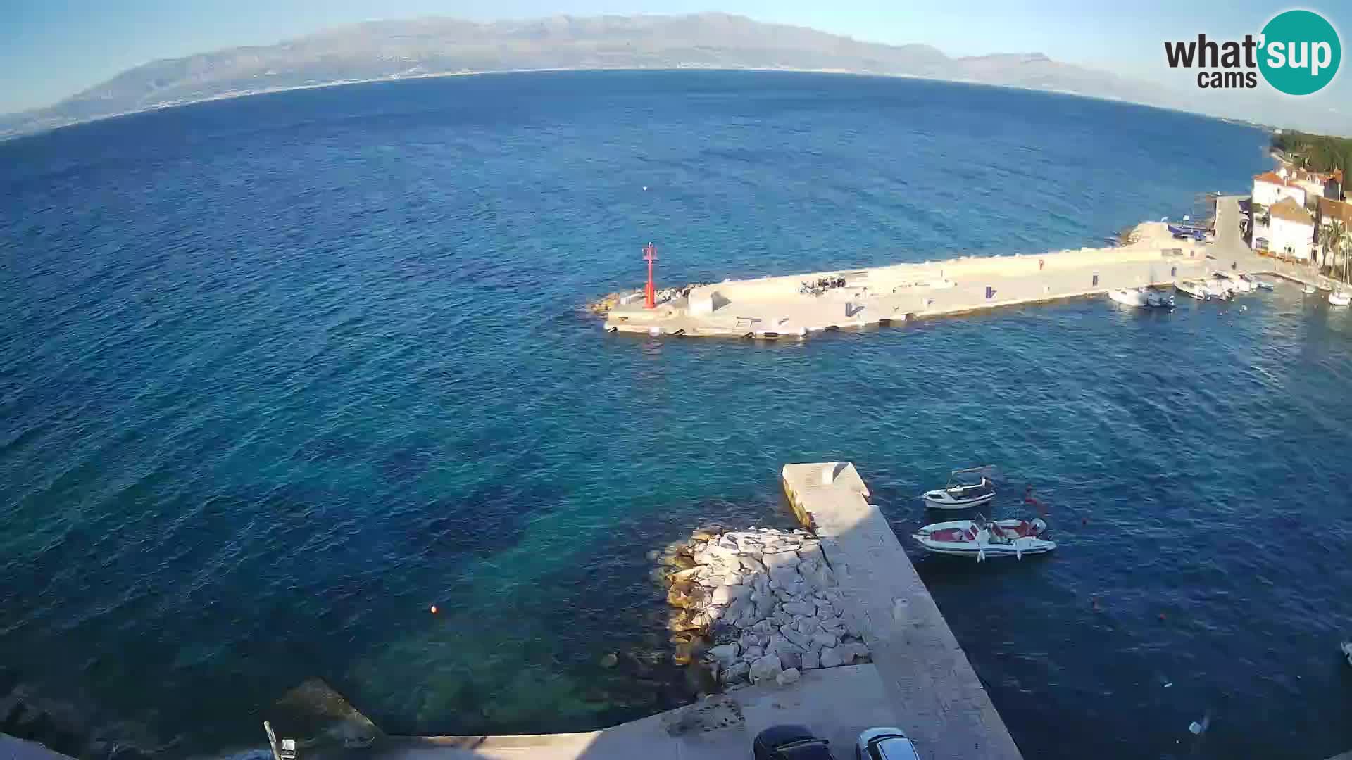 Webcam Sutivan Panorama – Vue en direct depuis l’île de Brač