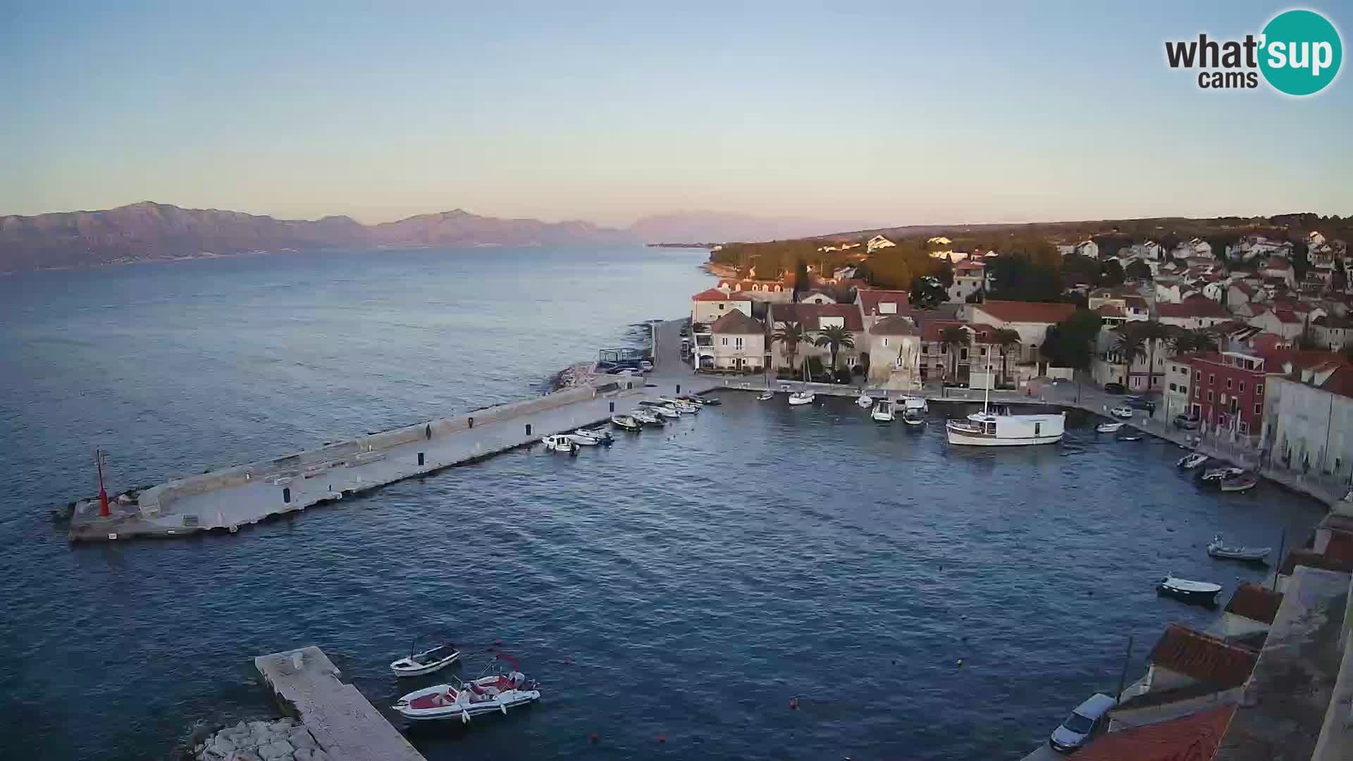 Webcam Sutivan Panorama – Liveblick von der Insel Brač