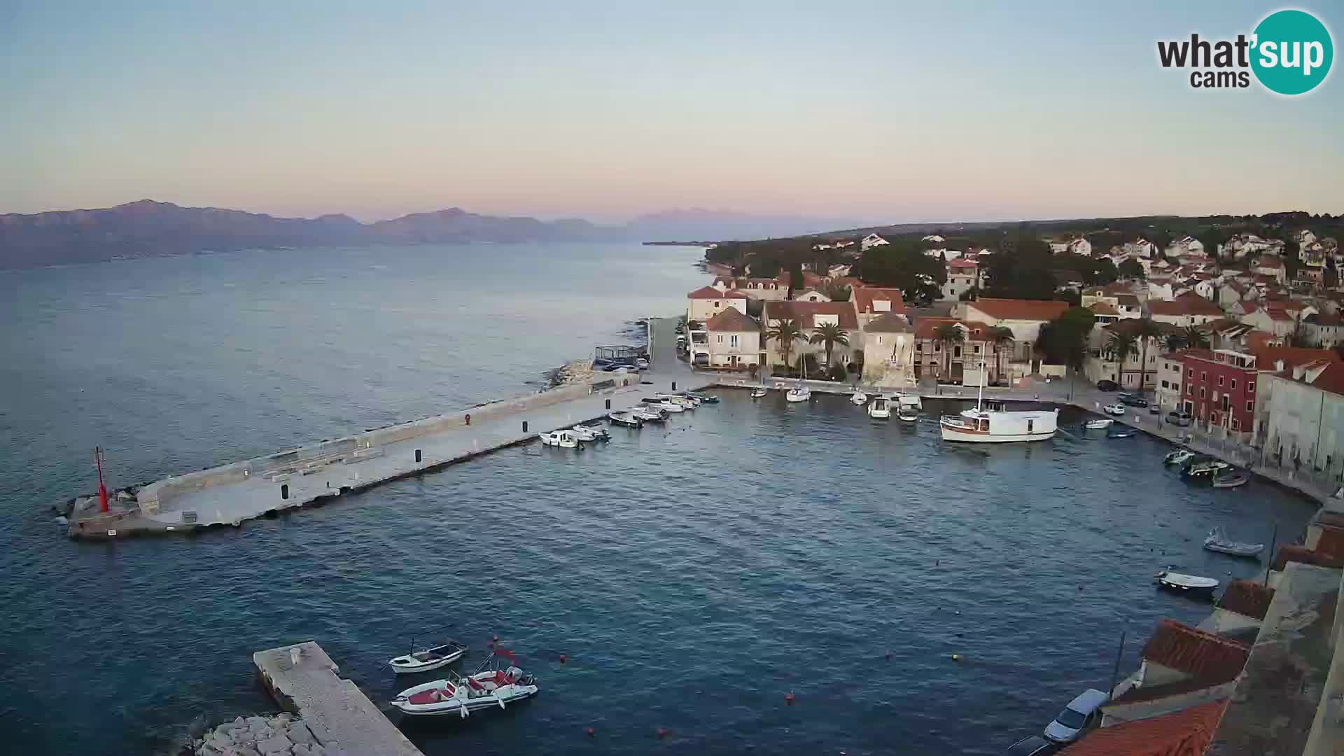 Webcam Sutivan Panorama – Liveblick von der Insel Brač