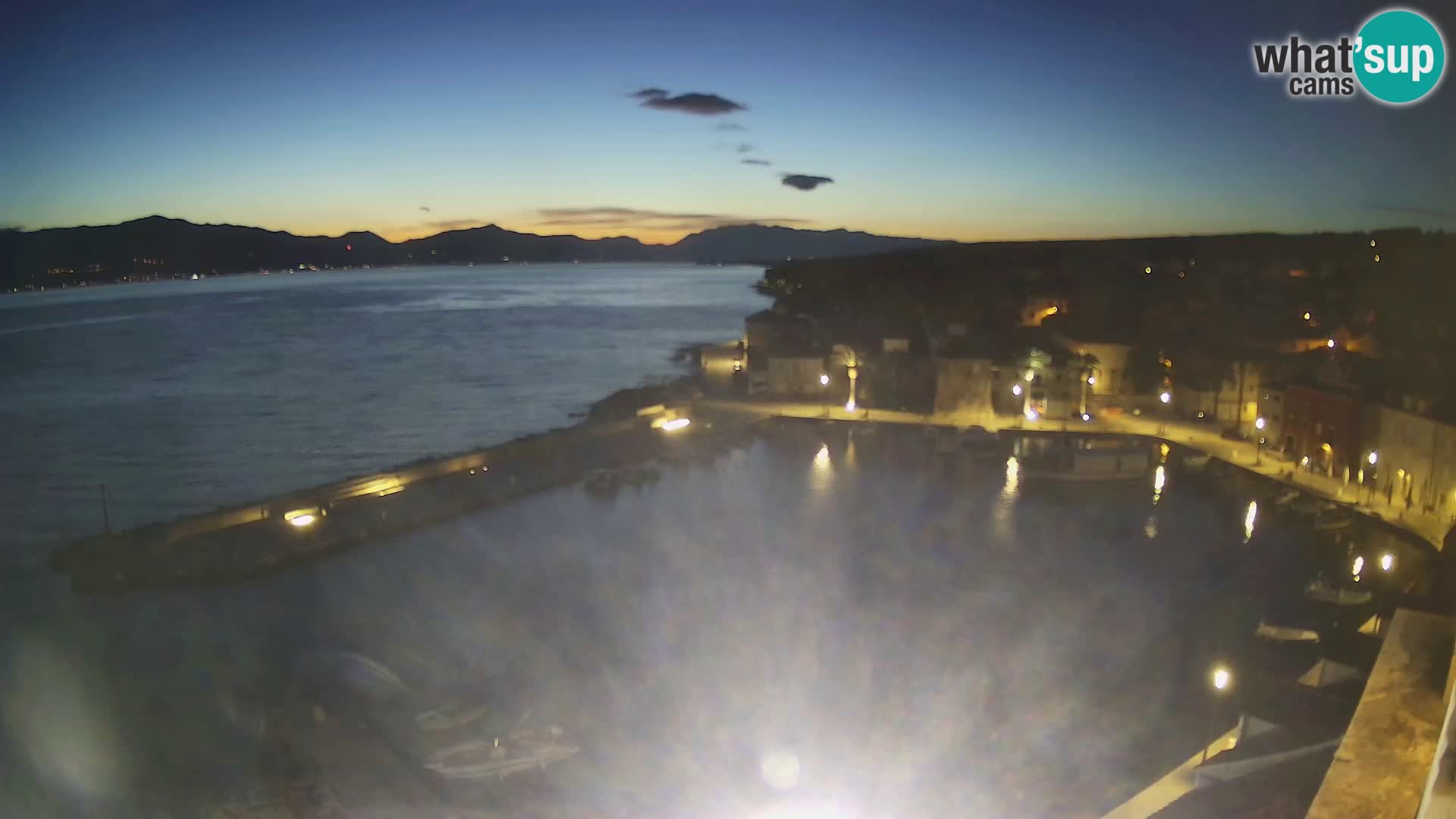 Webcam Sutivan Panorama – Vista en vivo desde la isla de Brač