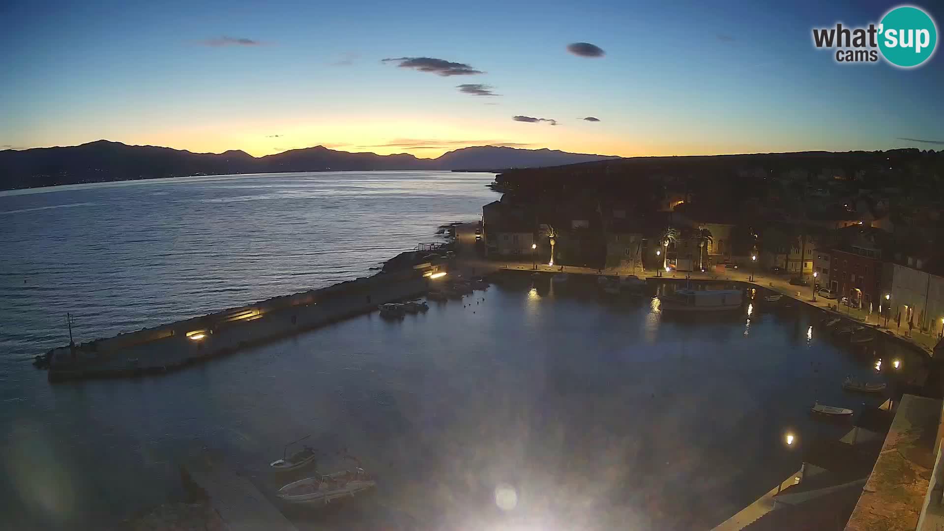 Webcam Sutivan Panorama – Vista en vivo desde la isla de Brač