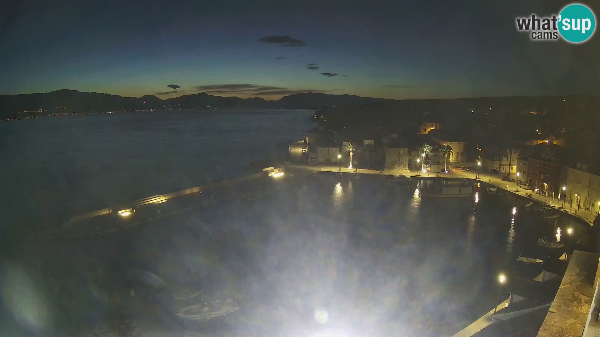 Webcam Sutivan Panorama – Vista en vivo desde la isla de Brač