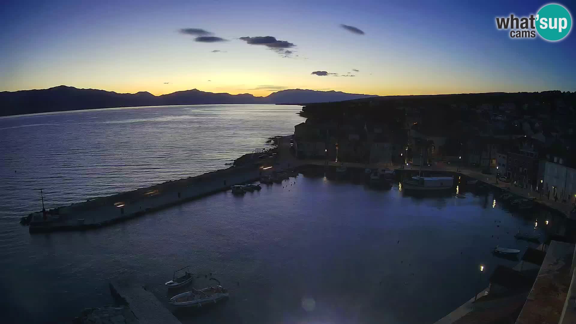 Webcam Sutivan Panorama – Vista en vivo desde la isla de Brač