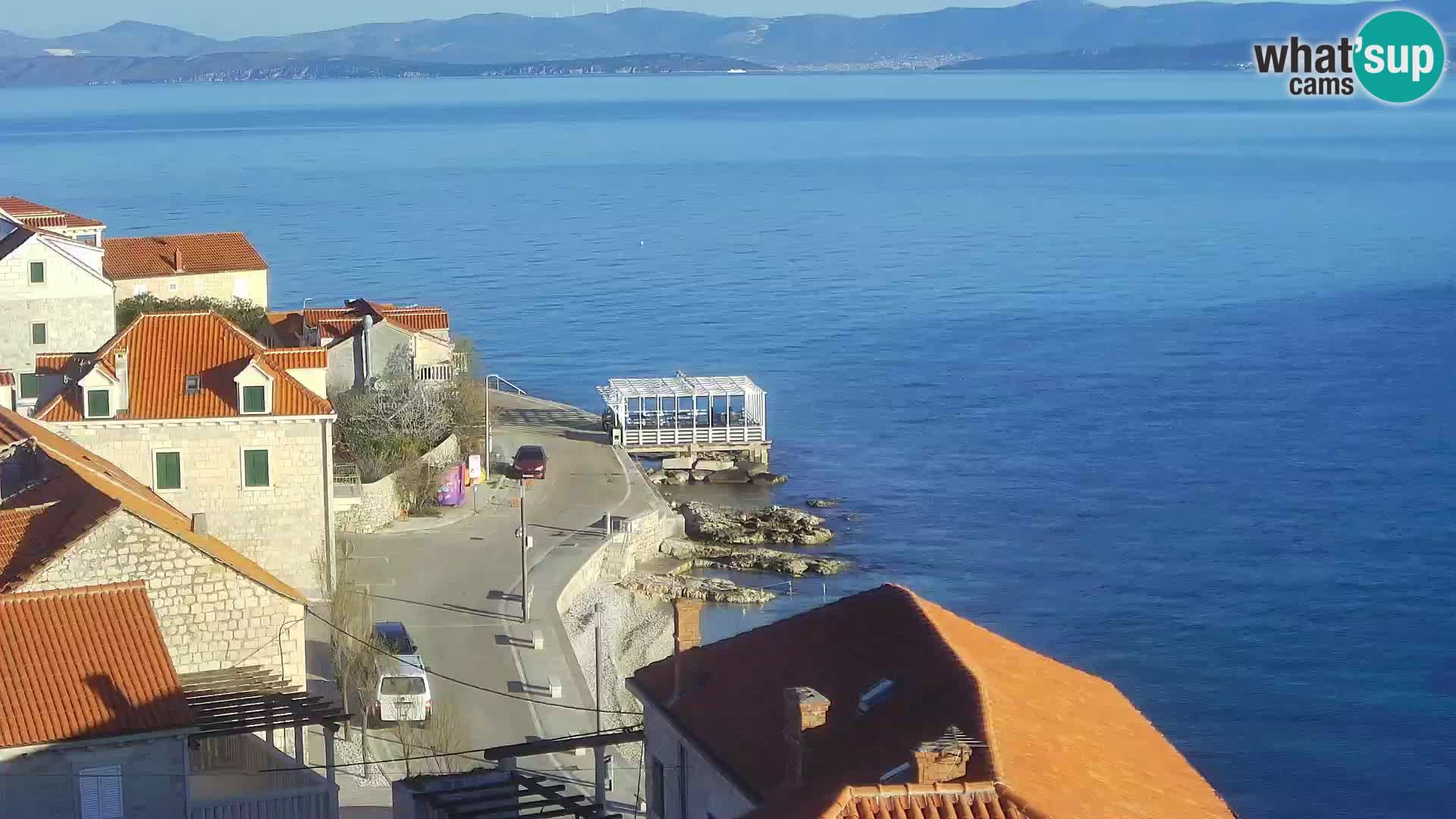 Webcam Sutivan panorama – Vista live dall’isola di Brač