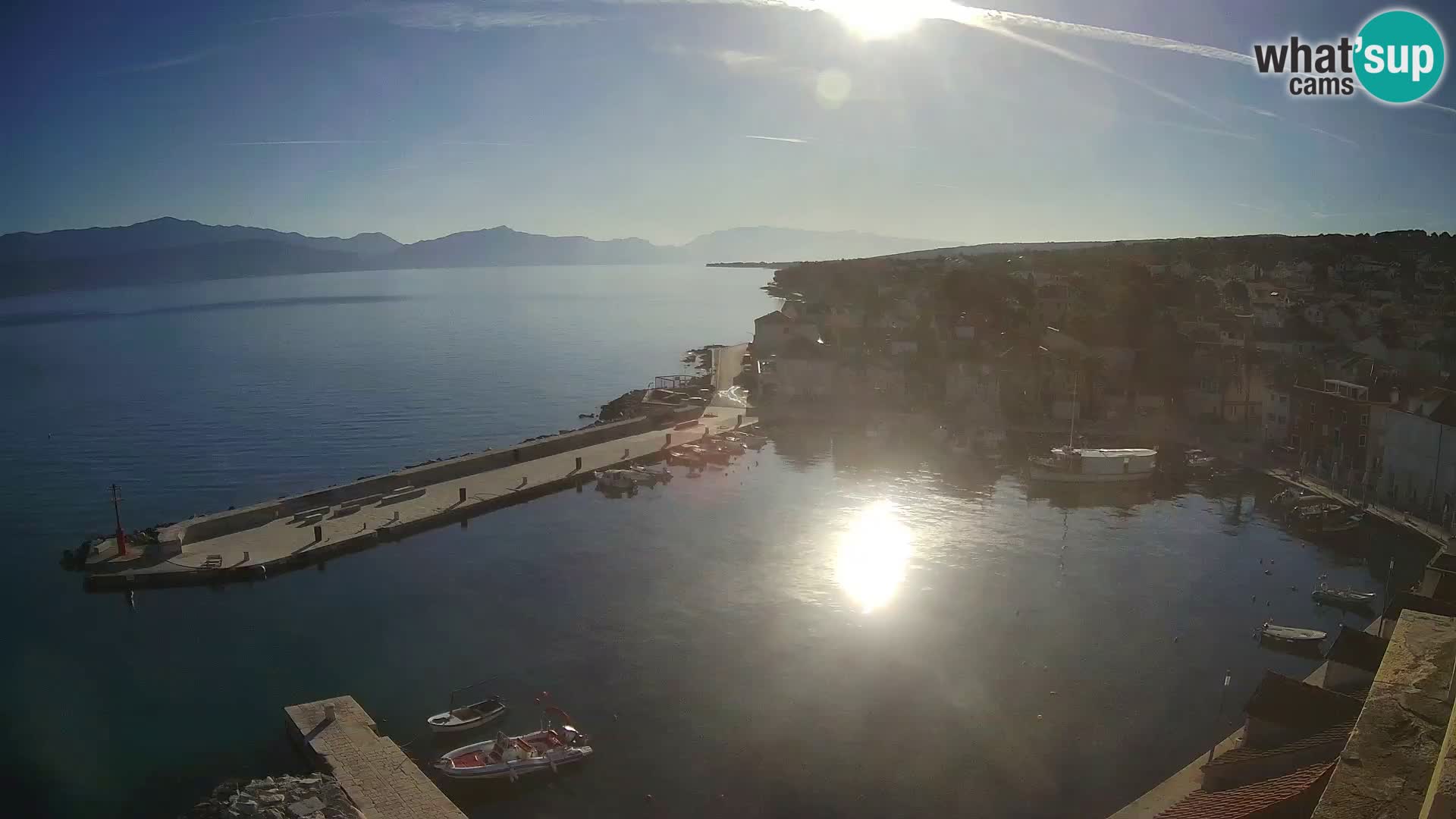 Webcam Sutivan Panorama – Liveblick von der Insel Brač